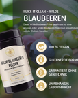 Wilde Blaubeere Pulver aus Kanada