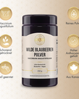 Wilde Blaubeere Pulver aus Kanada