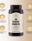 Bio-Schwarzkümmel Öl Kapseln