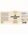 Gerstengrassaft Pulver