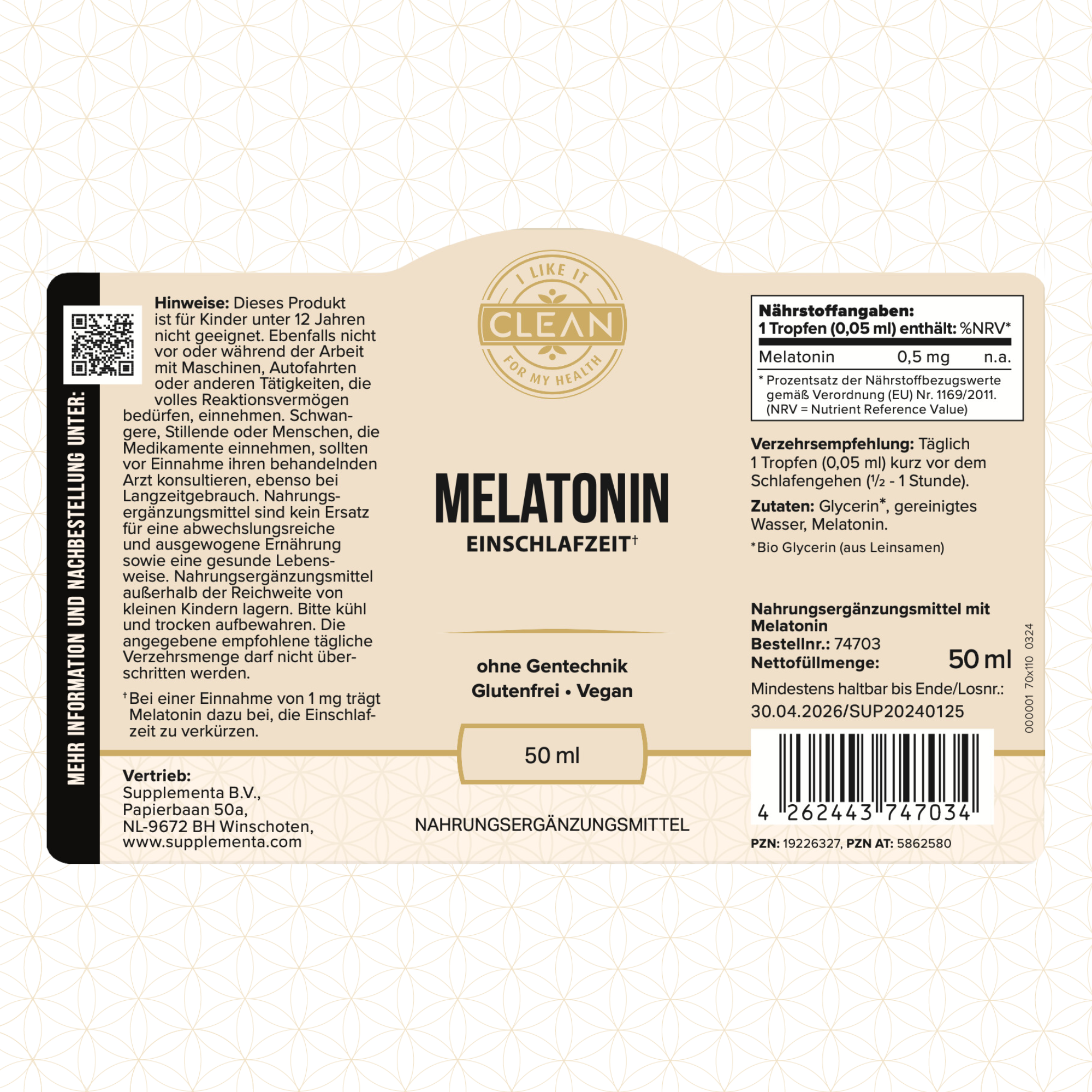 Melatonin flüssig