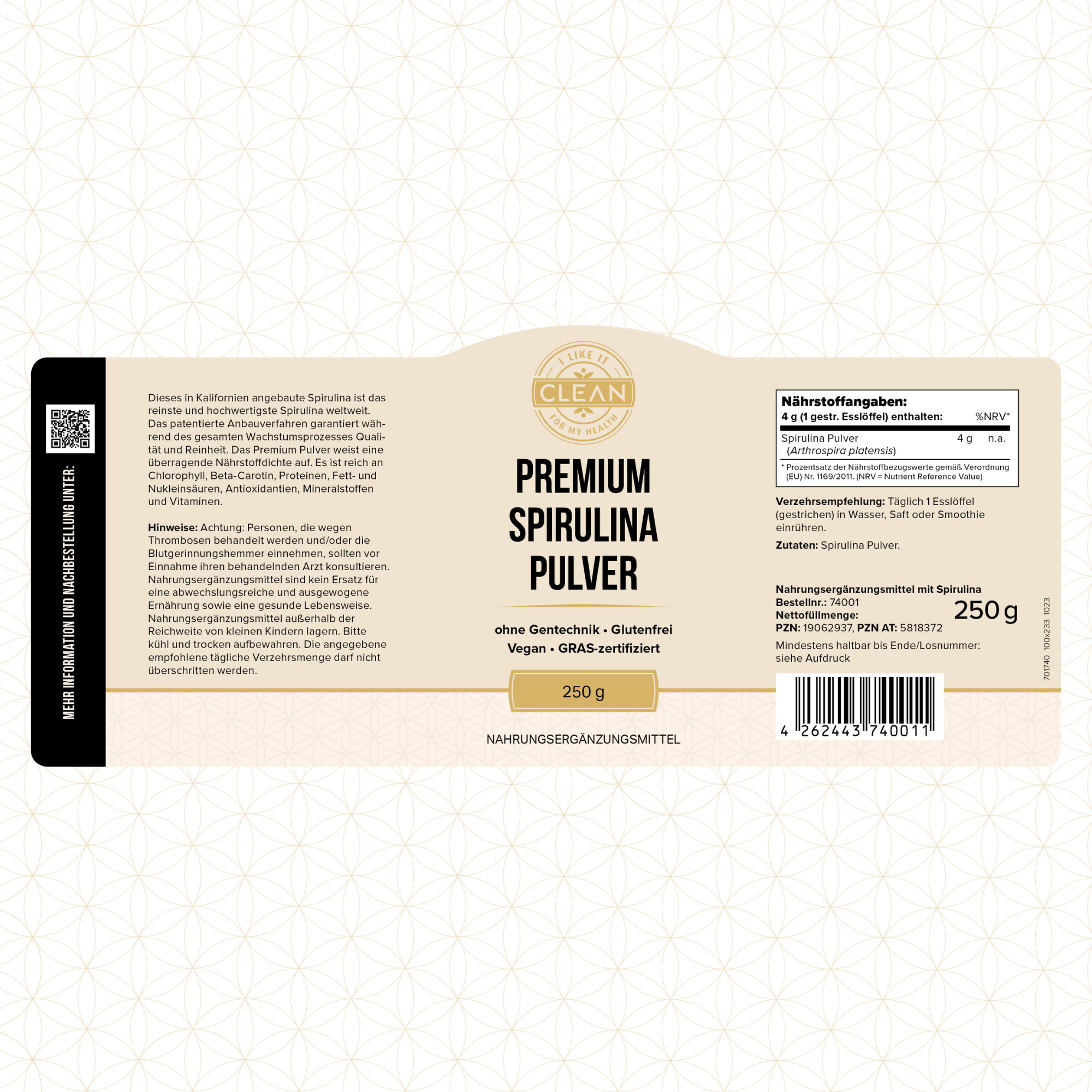 Spirulina Pulver